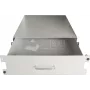 Wirewin DRAWER 500 2U 19-tolline rack-sahtel, lukustatav, teras, must