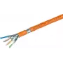 Wirewin VKW SFTP K7 LSOH3 1000SXB Cat.7 S/FTP hulgikaabel, 1000 m, oranž, LSOH3 ümbris, täisvasest sooned, 23 AWG, 600 MHz, 10 Gbps