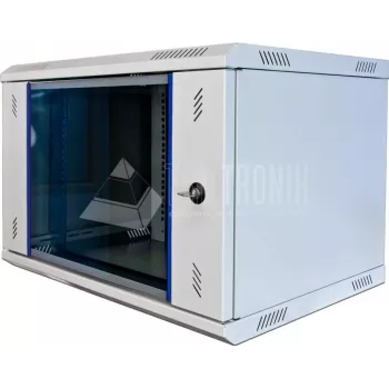 Wirewin WCAB PS2 600X450X15U seinale kinnitatav rack 15U hall