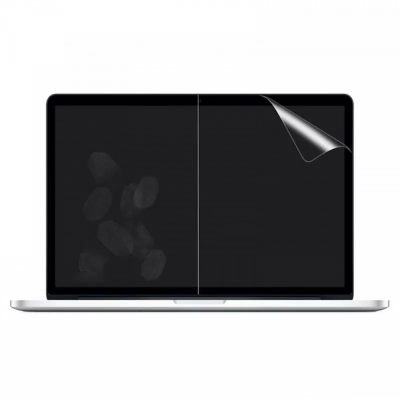 WiWU PET-ekraanikaitse MacBook Air 13.6 inch (2022, A2681) jaoks - läbipaistev, läikiv, kriimustuskindel