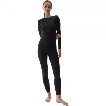 Naiste termoaktiivne T-särk 4F F176 Deep Black Allover XS/S