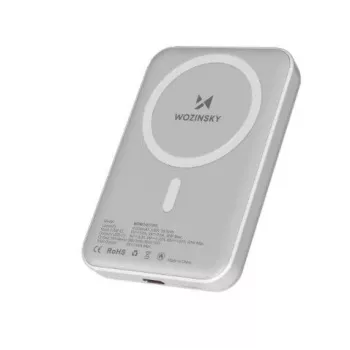Wozinsky 10 000 mAh magnetiline toitepank valge