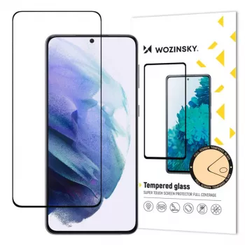 Wozinsky 9H karastatud klaasist ekraanikaitse must Samsung Galaxy S23+ jaoks