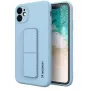 Wozinsky Apple iPhone 12 tugijalaga silikoonist tagakaas sinine