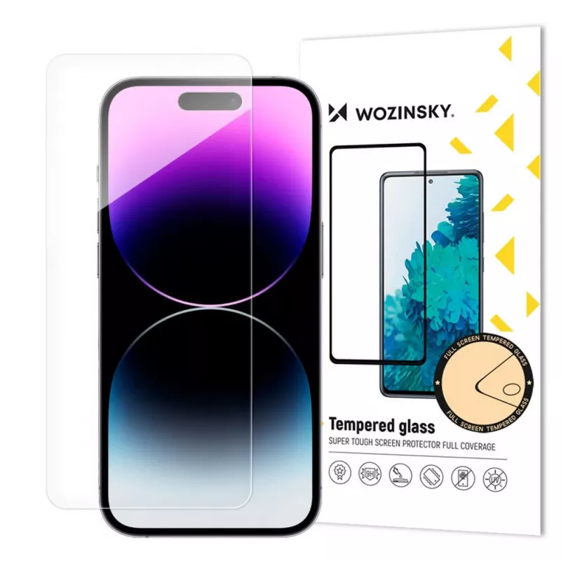 Wozinsky Clear Series Tagakaas Apple iPhone 15 jaoks - Läbipaistev