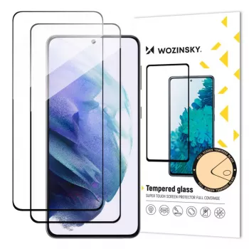 Wozinsky Full Glue Tempered Glass Samsung Galaxy S23 jaoks, 2-pakk
