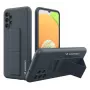 Wozinsky Samsung Galaxy A13 5G Kickstand-ümbris, silikoonist alusega kate, mereväesinine