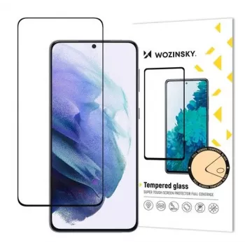 Wozinsky Samsung Galaxy S22 Plus karastatud klaasist täisekraani kaitsekile – 9H, 0,33 mm, 2.5D, oleofoobne, mullivaba, ühildub ultraheli sõrmejäljega