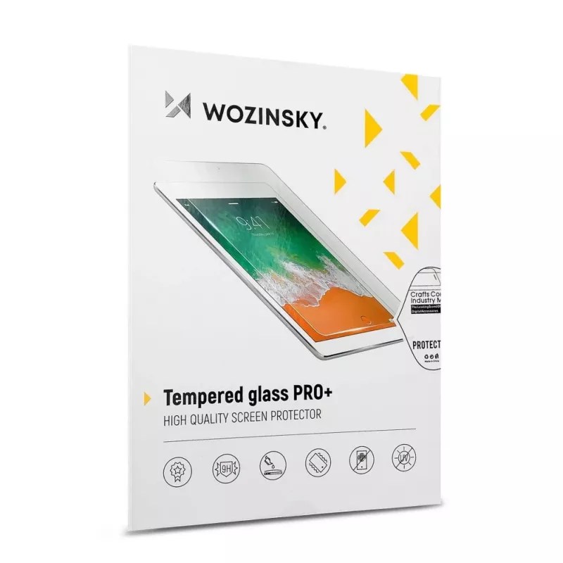 Wozinsky Karastatud Klaasist Ekraanikaitse Xiaomi Redmi Pad Pro 5G jaoks - 9H kõvadus, 0,3 mm, oleofoobne kate, mullivaba
