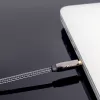 Wozinsky USB-C to USB-C kaabel 3m must 60W PD kiirlaadimine ja andmesünkroonimine