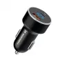 Wozinsky WDCCAC USB-C USB-A 36W autolaadija - must