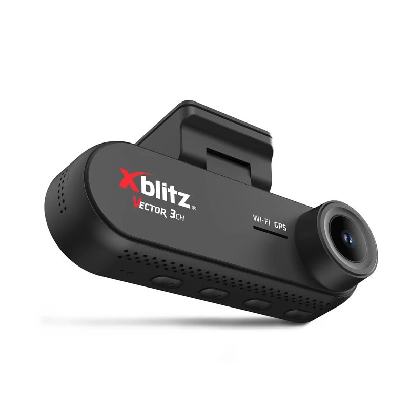 XBLITZ VECTOR 3CH 3-kanaliline DVR tagakaamera, Wi-Fi ja GPS-iga