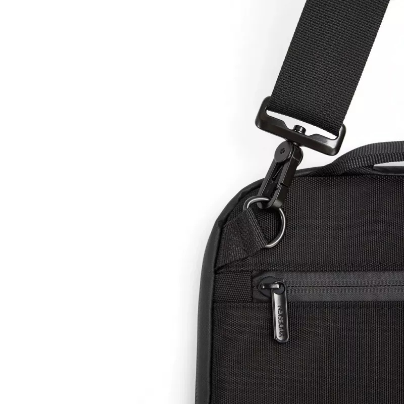 XD Design Executive 14-tolline sülearvutikott taaskasutatud PET must