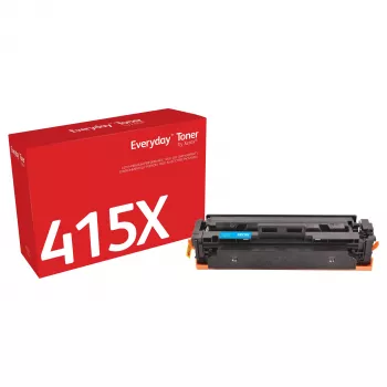Xerox Everyday suure mahutavusega tsüaani toonerikassett HP 415X (W2031X) jaoks - 006R04189
