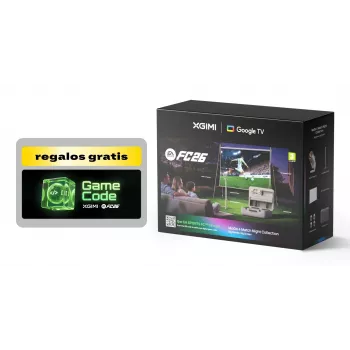XGIMI MoGo 4 LED Match Night komplekt koos Google TV, ekraani, kohvri, aluse, filtriga, FC26 koodiga (WK08K-5)
