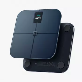 Xiaomi Body Composition Scale S400 PRO nutikas vannitoakaal 25 tervisenäitajaga, kahesageduslik BIA, Bluetooth 5.0, peidetud LED-ekraan, beebi- ja esemekaalumisrežiimid