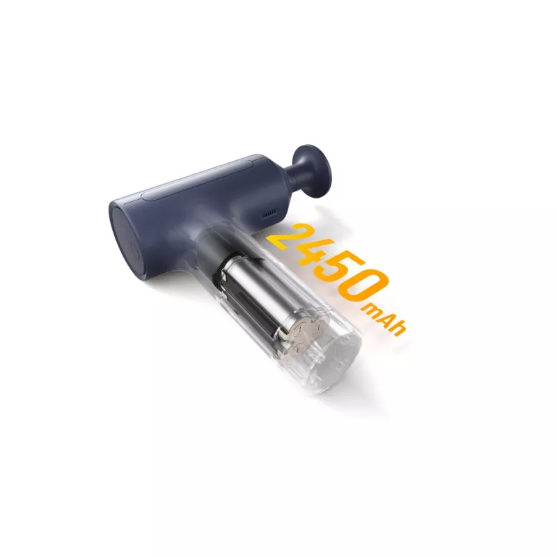 Xiaomi Massage Gun 2 Brushless Deep Tissue Percussion Massager 3 otsikuga, USB-C, 2500mAh, kuni 5h tööaeg, 3 kiirust, 10mm amplituud, 120N pidurdusjõud, madal müratase <45dB, PC+klaaskiud korpus