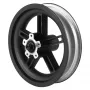 Xiaomi Mi M365 / Pro / 1S Tagaratta Velg - 8.5 Tolli Alumiiniumsulam Must