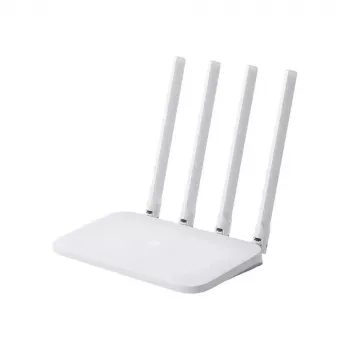 Xiaomi Mi Router 4C Wi-Fi 4 traadita ruuter (2.4GHz, 300 Mbps, 4 antenni, 3x Fast Ethernet) valge