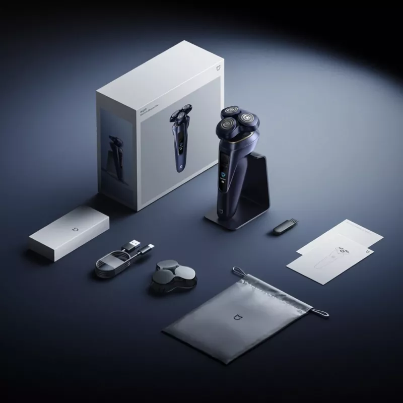Xiaomi Mijia Electric Shaver Pro kaasaskantav sinine, meeste elektriline pardel, EL, USB Type-C