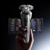 Xiaomi Mijia Electric Shaver Pro kaasaskantav hõbedane | meeste elektriline pardel | EL, USB Type-C