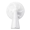 Xiaomi laetav mini ventilaator BHR6089GL 2000mAh USB kaasaskantav käteventilaator eemaldatava alusega, 4 kiirust, harjadeta mootor, valge