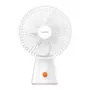 Xiaomi laetav mini ventilaator BHR6089GL 2000mAh USB kaasaskantav käteventilaator eemaldatava alusega, 4 kiirust, harjadeta mootor, valge