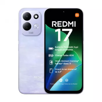 Xiaomi Redmi 17 4+256GB kahe SIM-kaardiga 4G lootoselilla NFC