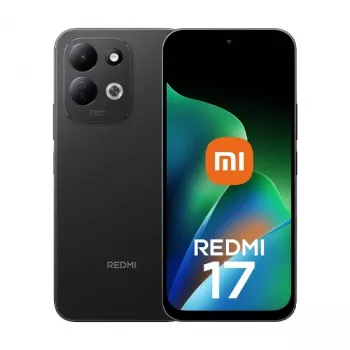 Xiaomi Redmi 17 4G Dual SIM, 4GB muutmälu, 256GB salvestusruum, 6,7-tolline IPS LCD, 50MP kaamera, 5000mAh, must