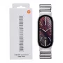 Xiaomi Smart Band 10 asümmeetriline metallist käepael – hõbedane