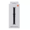 Xiaomi Smart Band 10 kootud siidist rihm - eebenmust