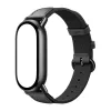 Xiaomi Smart Band 10 kootud siidist rihm - eebenmust