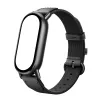 Xiaomi Smart Band 10 kootud siidist rihm - eebenmust