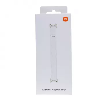 Xiaomi Smart Band 10 Magnetiline Kona nahast rihm - Glacier White