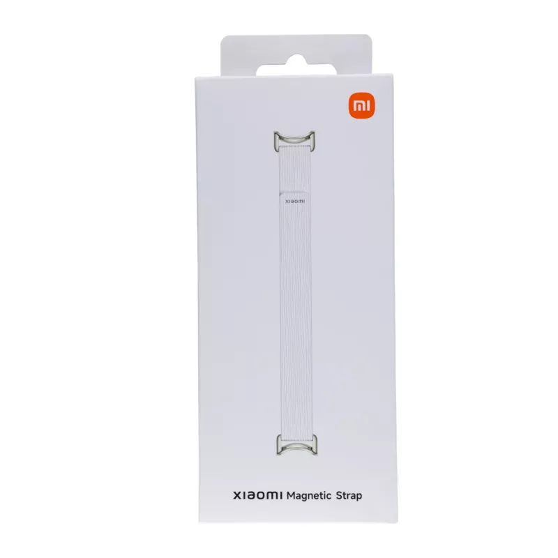 Xiaomi Smart Band 10 Magnetiline Kona nahast rihm - Glacier White