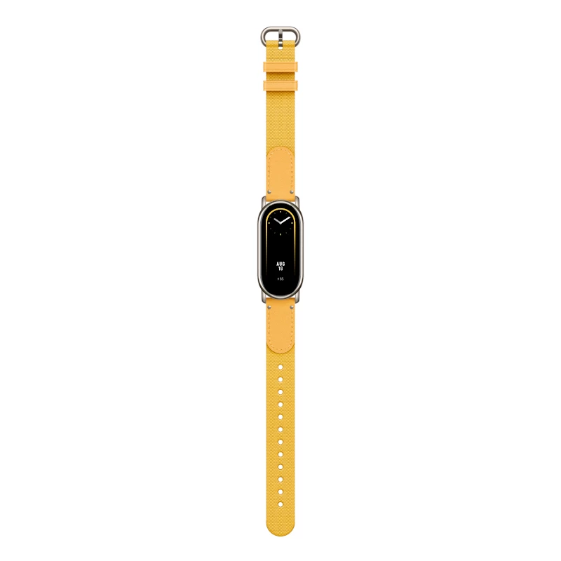 Xiaomi Smart Band 8 punutud rihm - kollane