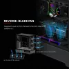 XILENCE XPF360R.ARGB 120mm PWM korpusiventilaator adresseeritava RGB-valgustusega, must