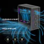 XILENCE XPF360R.ARGB 120mm PWM korpusiventilaator adresseeritava RGB-valgustusega, must