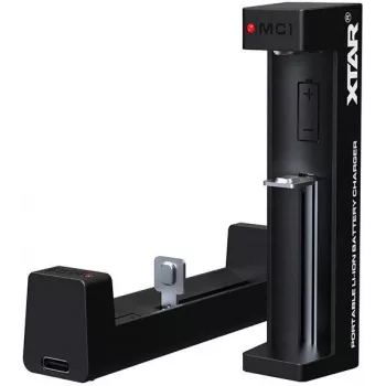 XTAR MC1 USB-C ühe pesaga Li-ion aku laadija