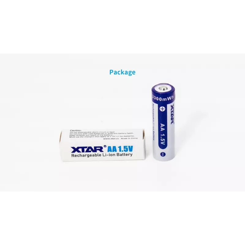 XTAR R6 AA 1.5V Li-ion 2000mAh laetavad patareid (4 tk)