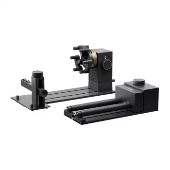 XTOOL RA3 Lite Pöördkinnitus – 4-in-1 pöördseade xTool laser-graveerijatele (padrun, rull, rõngas, kera)