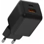 Xtorm NextGen GaN3 Ultra 70W PD seinatavaline laadija USB-C ja USB-A must XECNG701