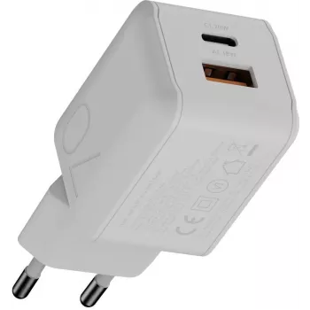 Xtorm NextGen GaN3 Ultra 70W USB-C PD seinatavaline laadija valge XECNG700