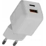 Xtorm NextGen GaN3 Ultra seinatavaline laadija 45W PD USB-C USB-A valge XECNG450