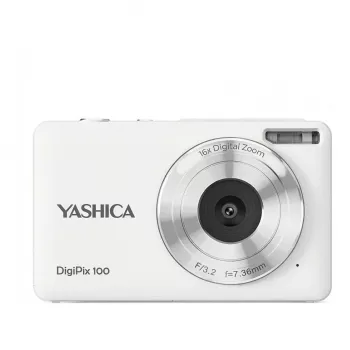 Yashica DigiPix 100 Valge Digikaamera