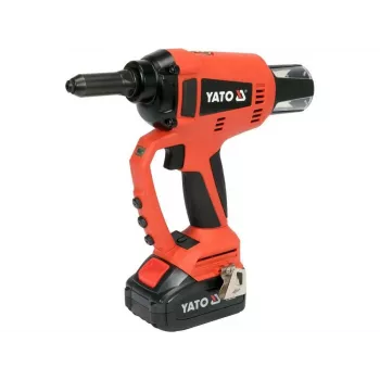 YATO 18V Juhtmevaba Pime-Neetija 2.4-5.0mm Harjadeta Tööriist Ilma Akuta
