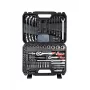 YATO 93-osaline 1/4 inch ja 1/2 inch pesade ja tööriistade komplekt plastkarbis - YT-38784