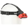 Yato YT-08594 COB LED töötuli magnetilise aluse ja pööratava konksuga, 200 lm, 3x AA, must/punane