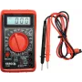 Yato YT-73080 Digitaalne multimeeter taustvalgustusega, käsitsi valitava mõõtepiirkonnaga, CAT II 600V