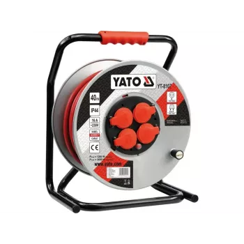 Yato YT-8107 Kaabli trummel 4 AC pistikupesa 40 m